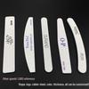 Professional Nail Sanding Files 100/180 Grit - Grey & White Sandpaper for Manicure & Grinding