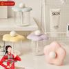 2-in-1 Silicone Shampoo Brush & Foaming Bottle: Soft, Hands-Free, Massage & Clean Set