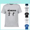 Ποιοτικό Βαμβακερό Ανδρικό Κοντομάνικο Casual T-shirt The Walking Dead Για Όλες τις Εποχές**