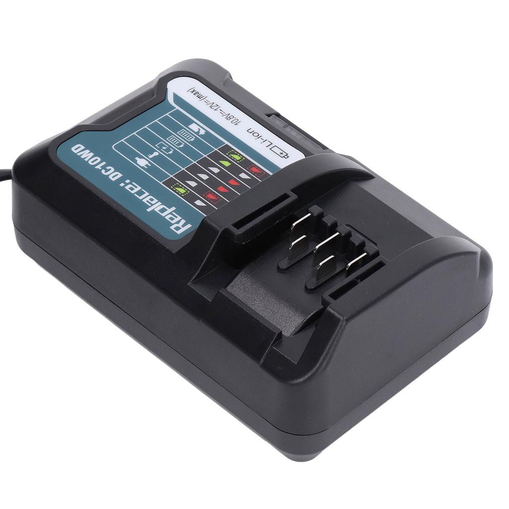 Lithium-Akkuladegerät 100–240 V Eingangsspannung für DC10,8–12 V BL1015 BL1016 DC10WD DC10WC