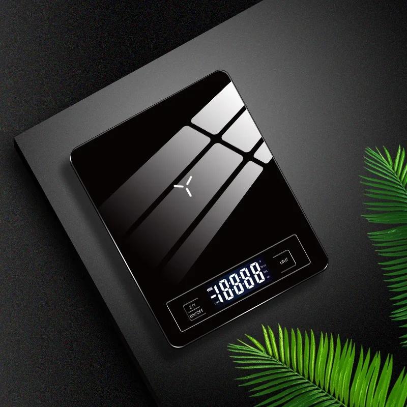 

Mini Kitchen Scale Electronic 1g Precision Scale for Home Use Coffee Fruit Food Scale 5kg Cross Border Trade (as the picture-22119-)-