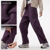 Camel Fleece Lined Outdoor Soft Shell Hiking Pants for Men and Women