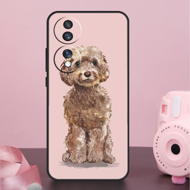 Brown Cockapoo Case For Honor Magic 8 Pro 5 6 7 Pro Win X9a X9b X9c X9d X8b X8c 50 70 90 200 400 Lite Cover