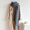 New Thickened and Elongated Winter Scarf Cashmere Feeling Shawl and Wraps Pashmina Neckerchief Bufanda Female Poncho 48Colors