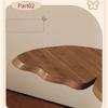 Small Coffee Table, Sofa Side Table, Movable Minimalist Side Table, Bedside Butterfly Shelf, Balcony Tea Table