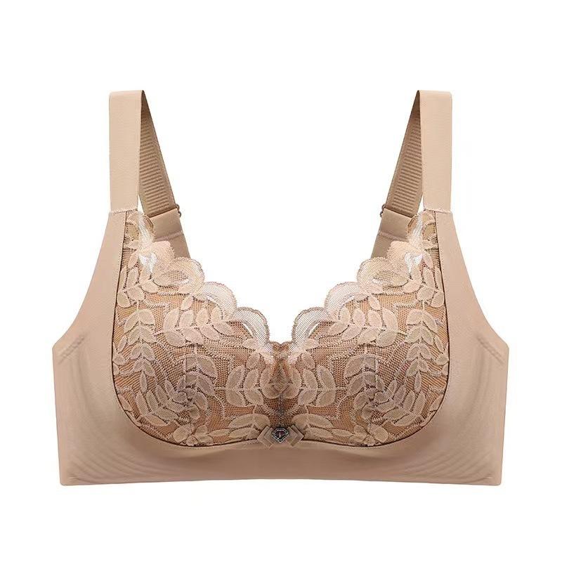 

Женское тонкое латексное нижнее белье с регулируемой двойной застежкой и поддерживающим эффектом, большого размера, пуш-ап 46/105D хаки