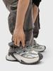 Klapperschlange Silber Dad Shoes: 2025 Trendige, Vielseitige, Höhensteigernde, Dicksohlige Herren Outdoor Freizeit Laufschuhe