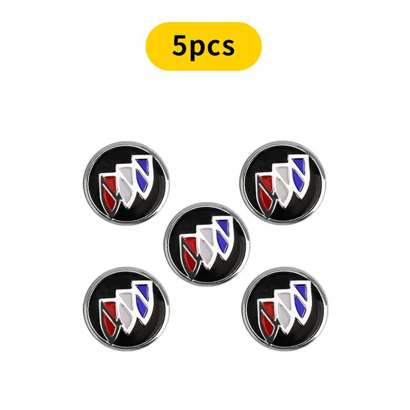 14mm Car Key Sticker Logo 3D Metal Emblem Car Accessories For Buick Century Excelle XT Verano Encore enclave Park Avenue GL8 GL6