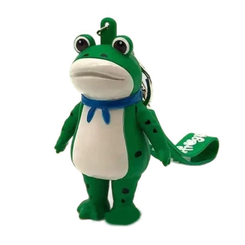 

Простая игрушка-фиджет Нажимающая лягушка-салютующая Брелок Снятие стресса Ручная игрушка Аксессуар-подвеска для рюкзака День святого Валентина зелёный
