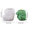 3D Candle Silicone Mold Succulent Turtle Diffuser Stone Ornament Resin Animal Moulds Cake Clay Making Crafts Accessories