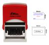 Self Inking Shiny Date Stamp With Approved By Text Office Stationery Rubber Stamper