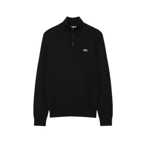 Lacoste Mens Quarter Zip Casual Jumper