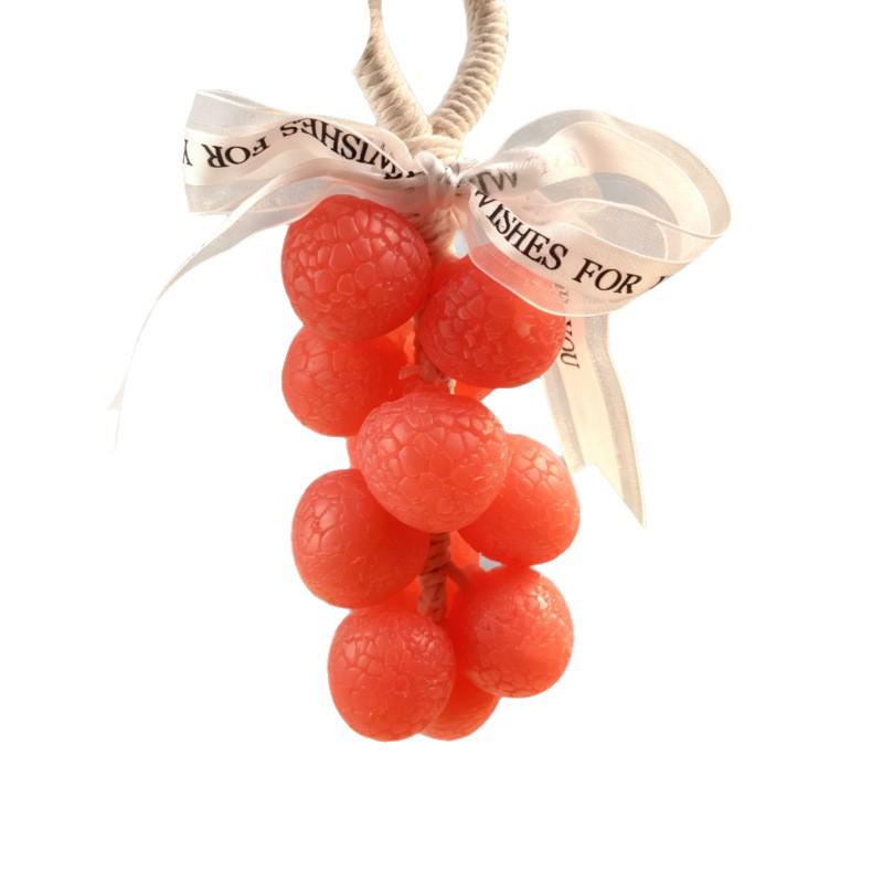 Lychee Scented Crystal Soap Pendant - Creative Bath Hand Wash Souvenir