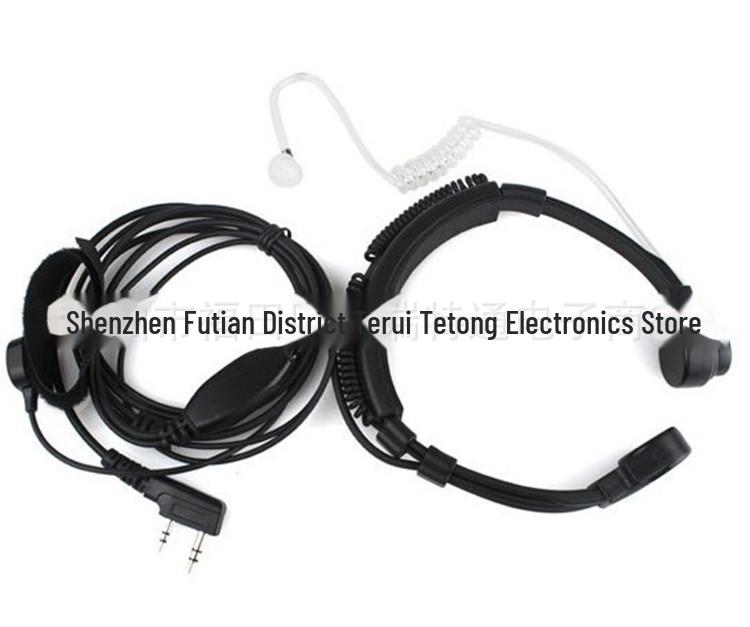 

«Интерком-гарнитура с вибрацией горла для мотоцикла с тактическим управлением горла и телескопической функцией воздуховода K» XFY, Telescopic throat control K-head