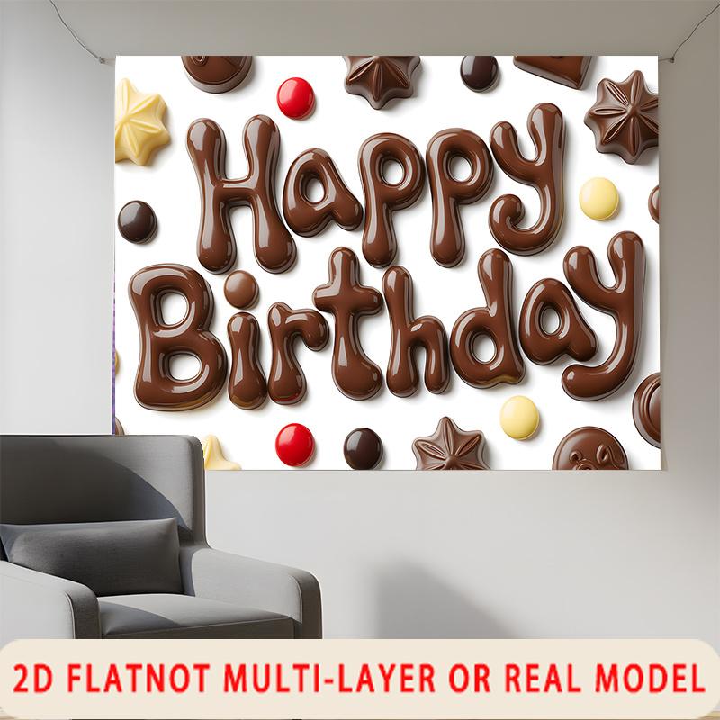 Party Backdrop Happy Birthday Birthday Photo Booth Background Wall Decor