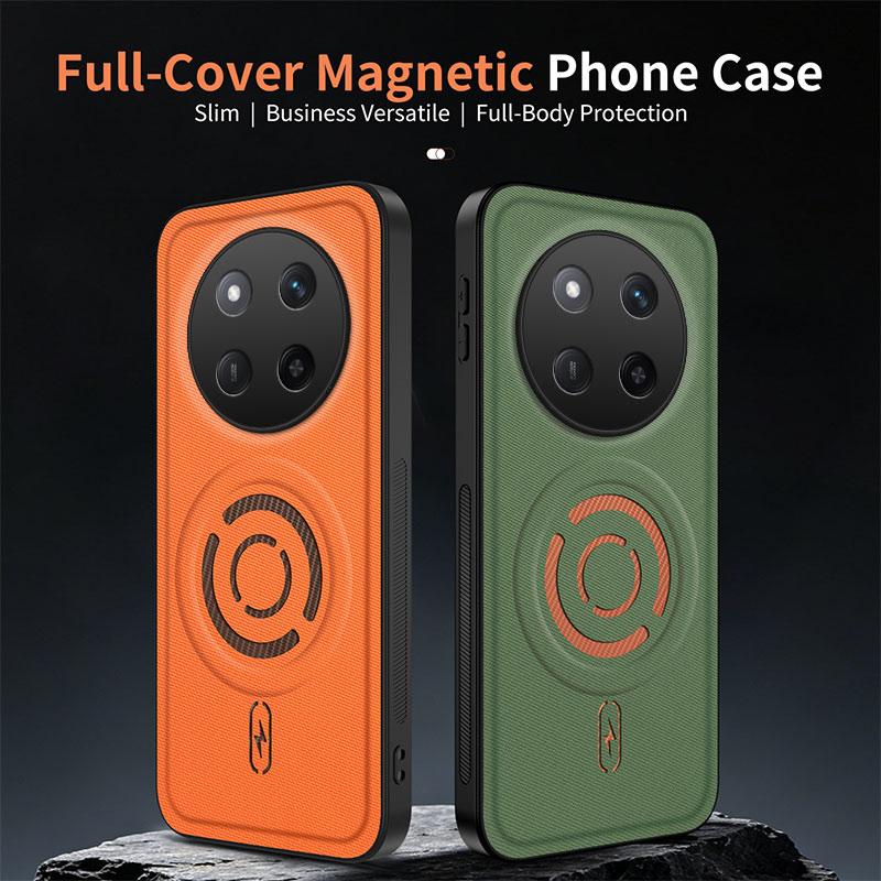 For Honor X60 Pro Case Honor X9c Cover Magic7 Lite Phone Case Luxury Magnetic Silicone ShockProof Protective Back Cover Coque