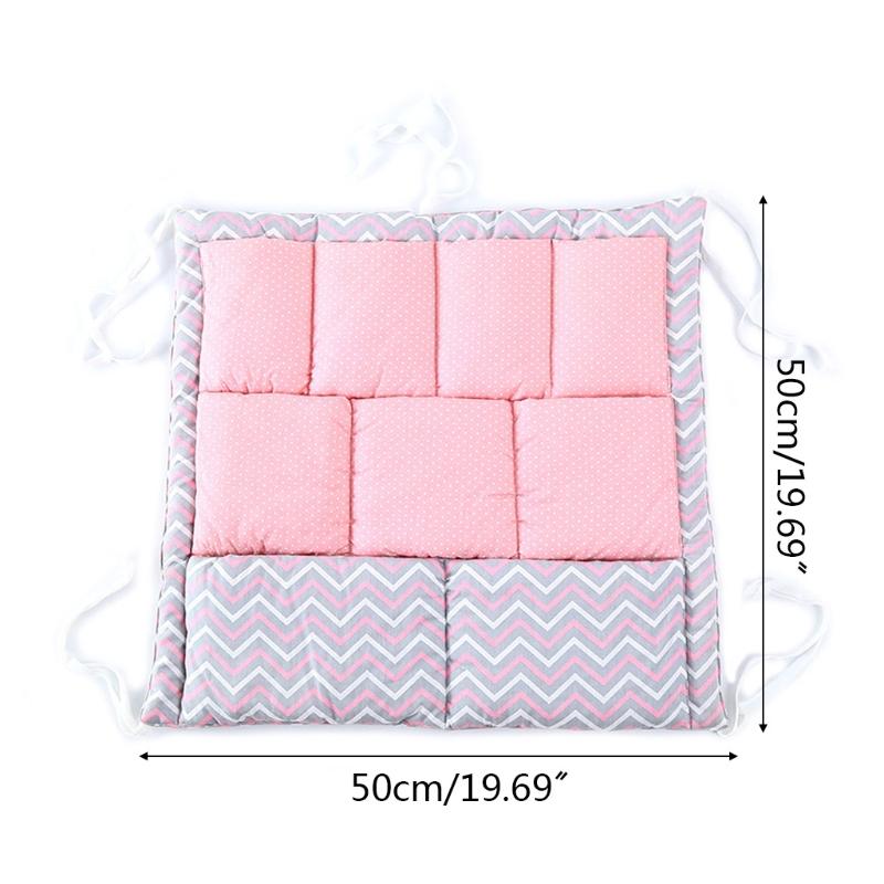 Sac De Rangement Suspendu Pour Lit Bébé - 39x20 Cm, 2 Poches, Tissu Doux - Organisateur Couches, Vêtements, Jouets - 11