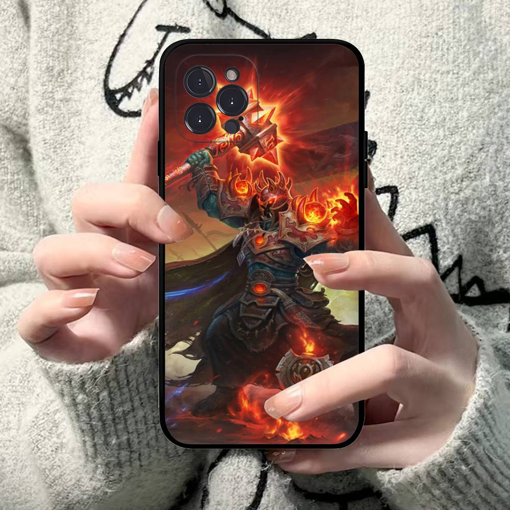 Game World Of W-Warcraftes Phone Case For IPhone 17 16 15 14 11 12 13 Mini Pro XS Max Plus Funda Shell