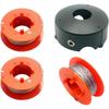 F016800175 Котушка для тримера, сумісна з Bosch ART 23 26 30 Combitrim Easytrim, Тример для трави Pro-Tap Автоматична котушка з ліскою з F016L71088