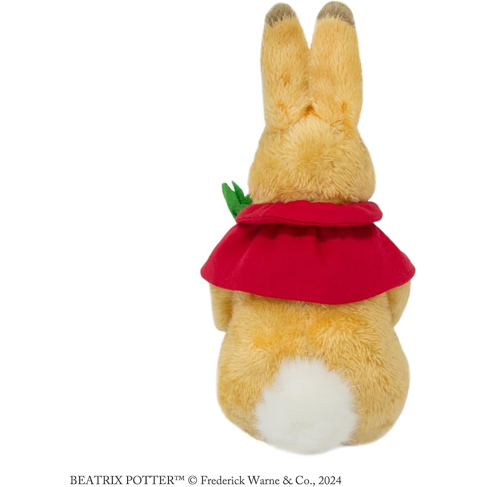Yoshitoku Peter Rabbit Natural Series Flopsy Plush Toy 21cm