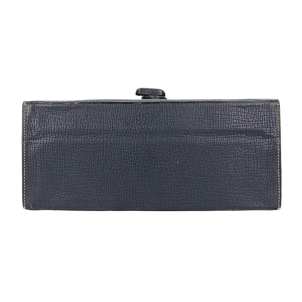 LOEWE Turn lock design 2-way Handbag NavyUsed