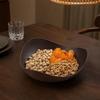 Fruit Plate, Large Capacity Stackable Snack And Dried Fruit Storage Bowl for Kitchen Counter, Nut Snack Tray for Home Cafe Restaurant Farmhouse Decor