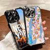 NYC New York City Soft Phone Case For iPhone 15 16 17 Air 14 Pro Max 16E Plus 13 12 Mini Plating Anti-Fall Fundas