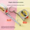 Mini 1 Meter Keychain Tape Measure Electroplated Portable Inch & Metric Dual Scale Small Pocket Steel Measuring Tool