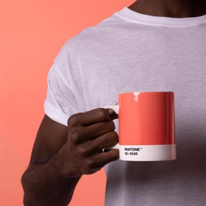 Pantone Tasse (Living Coral 16-1546 Farbe des Jahres 2019)