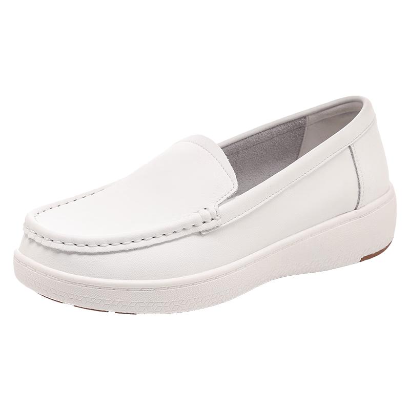 Red Dragonfly Women s Breathable Slip-on Casual White Shoes WTB354092 38