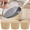Wooden Pot Lid Handle Universal Replacement Kitchen Cookware Handgrip Insulated with Screw Washer Pans Lids Handgrip