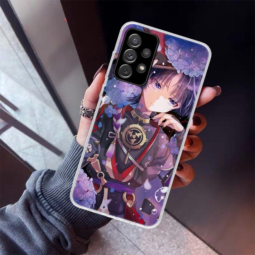Genshin Impact Scaramouche Phone Case For Samsung Galaxy A17 A57 A37 A16 A26 A36 A56 A15 A25 A35 A55 A14 A13 A54 A53 A34 A24 A33