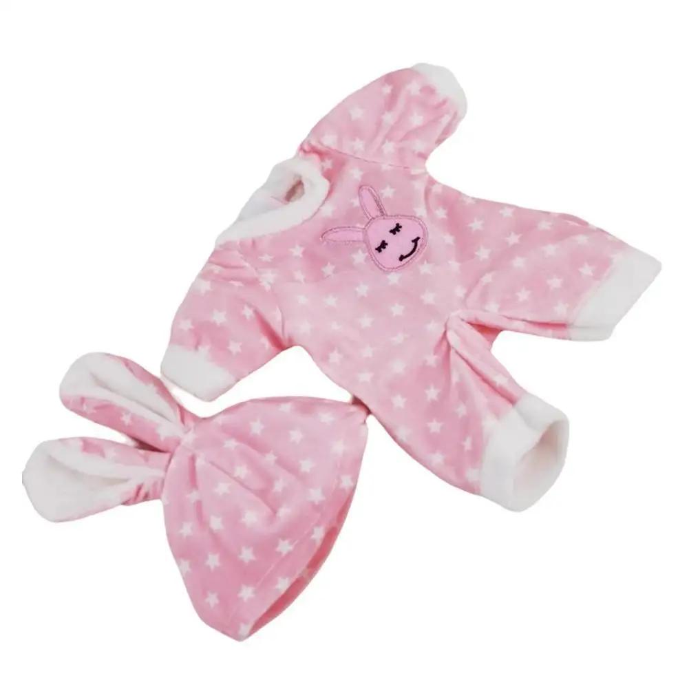 30cm Doll Clothes Cute Rabbit Frog Casual Outfit For Simulation Doll Change A Suit Soft Cloth Doll Set Sweater Doll Accesso J4M3