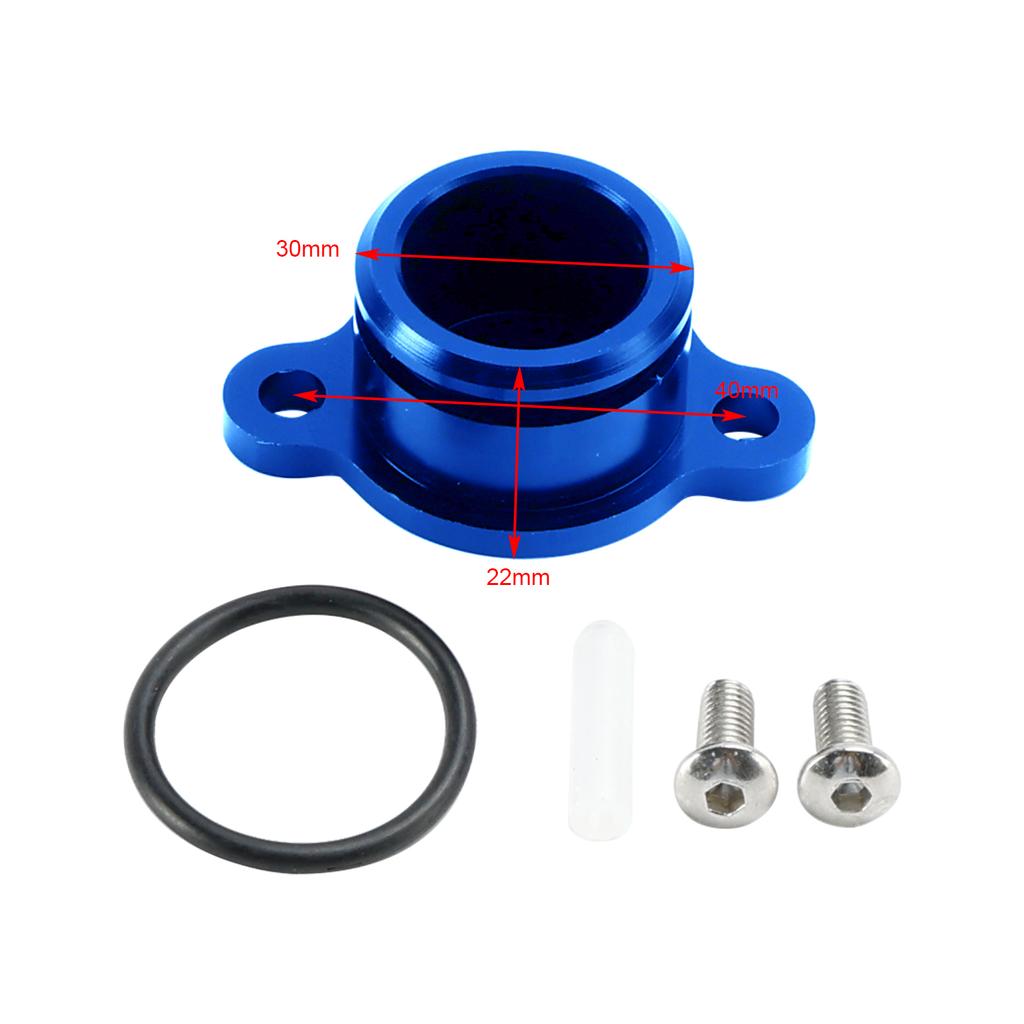 Oil Injection Pump Delete Block Off Plug For YAMAHA PW50 PW80 ALL Blue