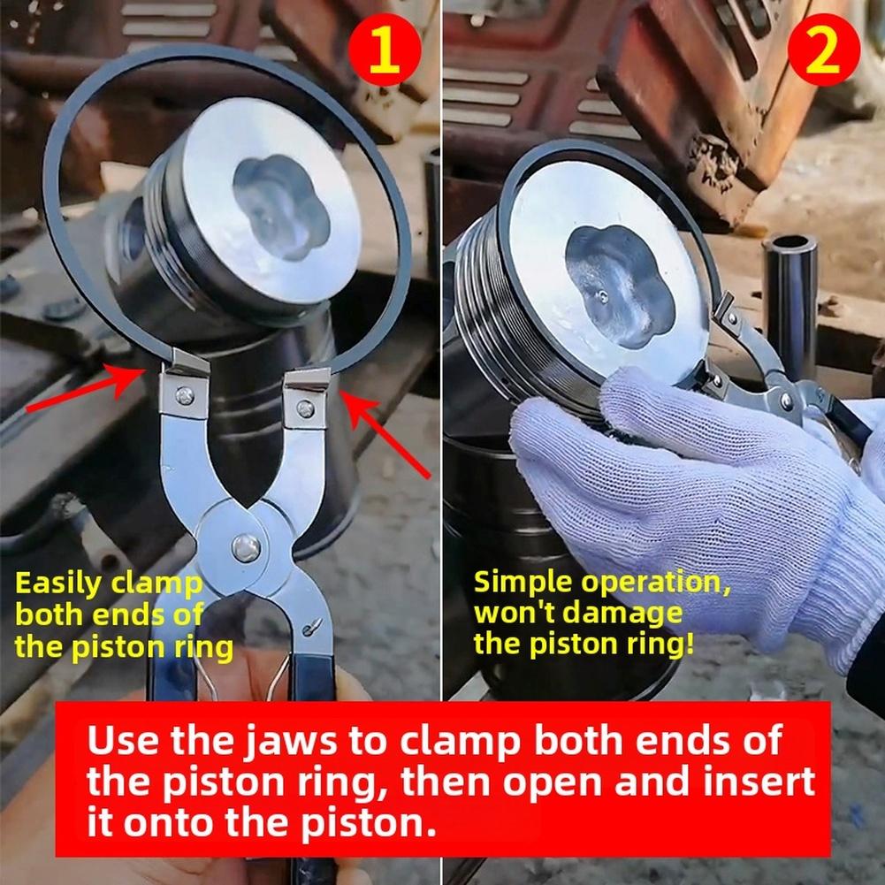 Stainless Steel Piston Ring Pliers 4cm Maximum Opening