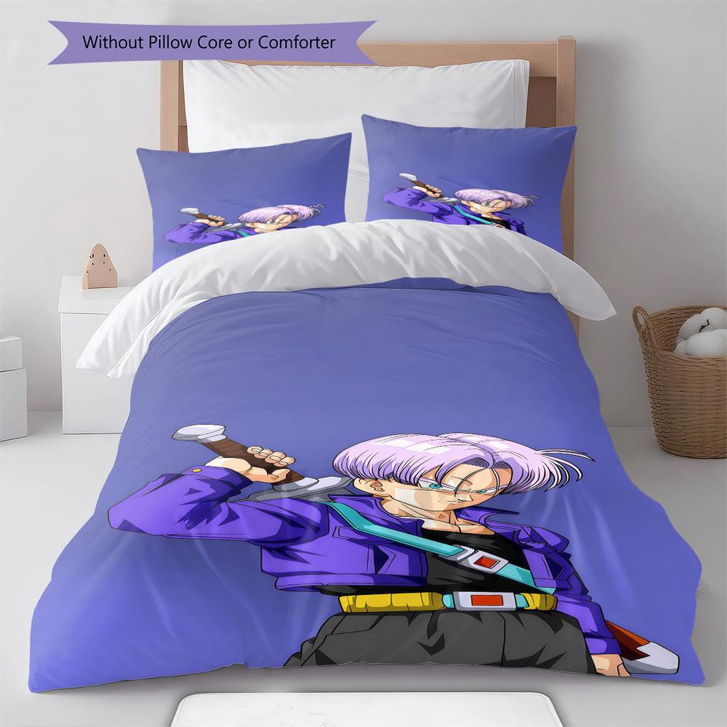 Roupa de Cama com Estampa de Troncos, Conjunto de Colcha Capa de Colcha Fronha Presente de Aniversário para Casa (1 capa de edredom + 2 fronhas, sem enchimento.)