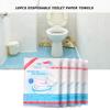 Bathroom Toilet Disposable Seat Cover Mat 10pcs Safety Toilet Paper Pads Cushion