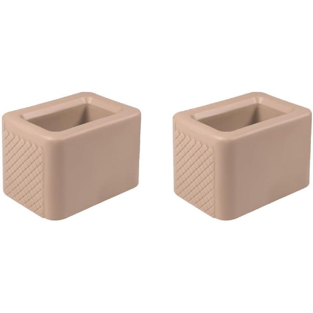 Augeny 2PCS Seat Belt Buckle Holder, Silicone Auto Rear Seatbelt Buckle Booster To Makes Receptacle Stand Upright For Easy Access, Universal Vehicle