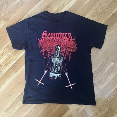 Seltenes Frohe Weihnachten Sematary Schwarz Vollständiges Shirt Geschenk für Fan Unisex T-Shirt