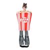 Costume Cosplay Popcorn Food Themed Halloween Party Stage Fashion Performance
