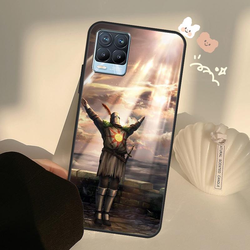 Praise the Sun Dark Souls Case For OnePlus 10 9 Pro 8T 9R Nord2 Cover For Realme GT Neo 2 3 GT Master 8i 9i 8 Pro