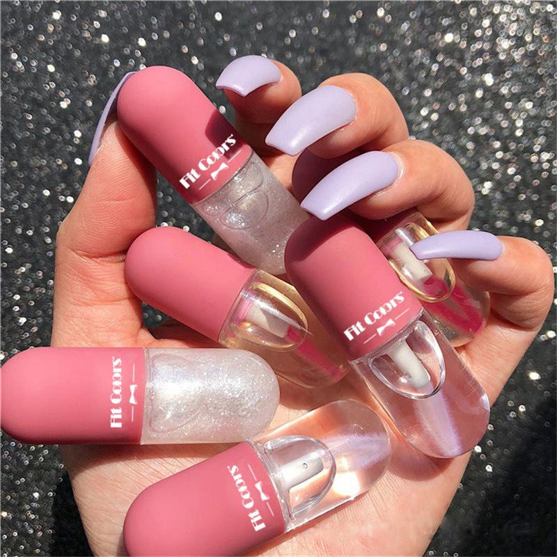 Mini Capsule Lip Balm Moisturizing Treasure Moisture Clear Color Changing Projectile Lip Balm Oil