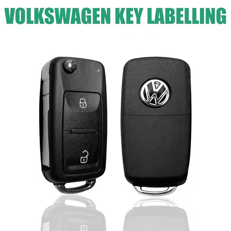 Pro VW Volkswagen Jetta MK5 Golf 14mm Znak na klíč od auta Samolepka Logo na dálkový ovladač klíče Pro Volkswagen VW Golf GTI Passat Tiguan Arteon
