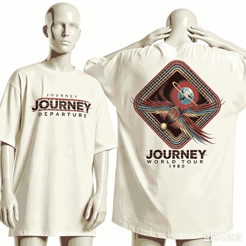 Journey Band For Fan Gift Tshirt Unisex Unisex Harajuku Oversized Unisex Short Sleeve Streetwear High Quality Couples Comfortable
