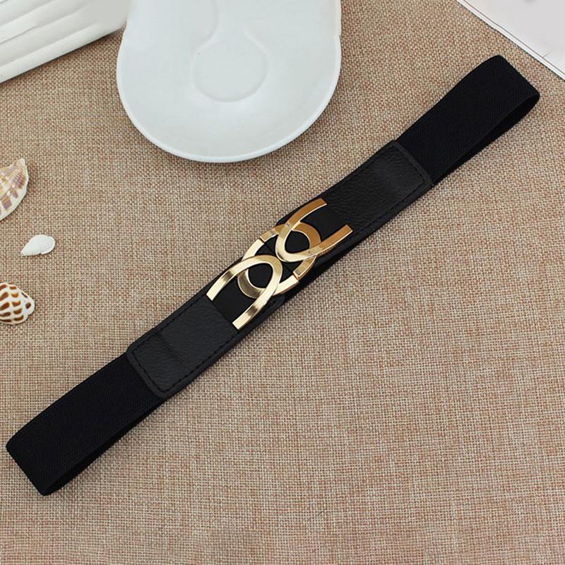 Γυναικεία φαρδιά ελαστική ζώνη μέσης μεταλλική πόρπη για γυναικεία ζώνη μέσης Cummerband