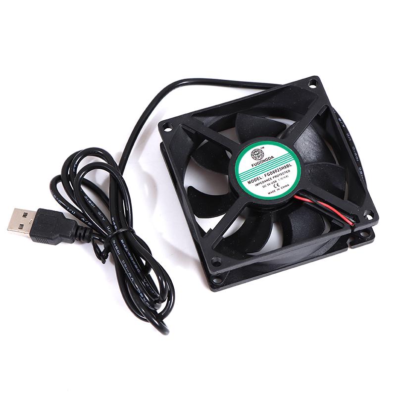 Dc 5V Usb Brushless Sleeve Bearing Fen Computer Pc Silent Cooler Cooling Fan Lot