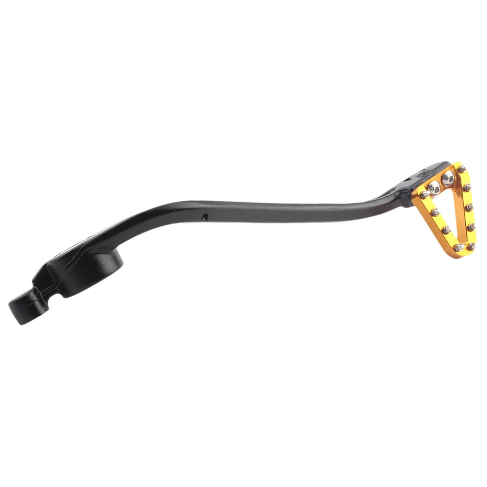 

High Durability Motorcycle Rear Brake Pedal Foot Lever Aluminum Alloy Kit Practical Replacement for Dirt and Pit Bike
