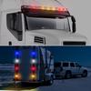 LED Lorry Truck Side Lights Watermelon Lights LED Turn Signal Emergency Lamp Trailer Side Marker Clearance Light 12V 24V for Car