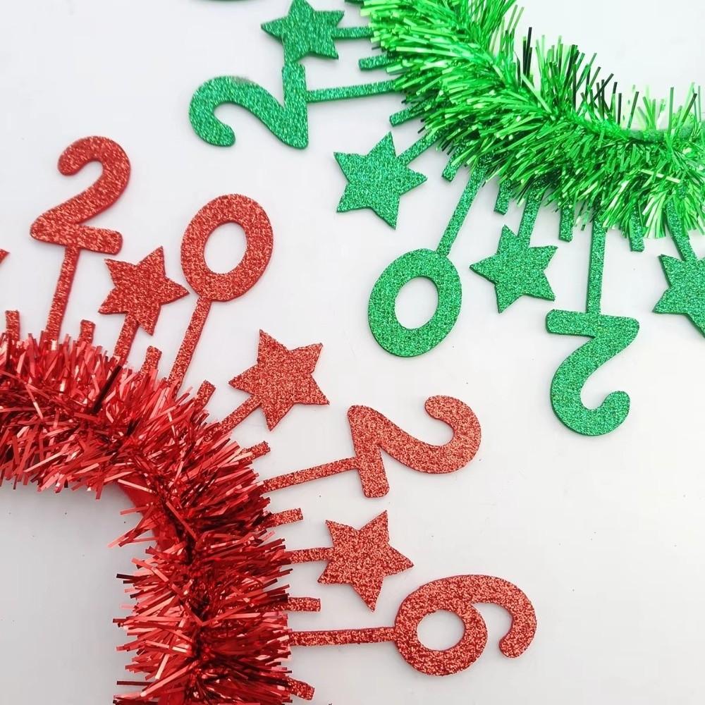 Sweet Star Strip Headwear Sequin Glitter Hair Hoop New Year Decorative Headdress  Masquerade Party