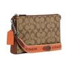 Coach Holden 25 Classic Monogram Zip Closure Pvc And Leather Shoulder Crossbody Bag Women Bags Brown CG997-QBVFY